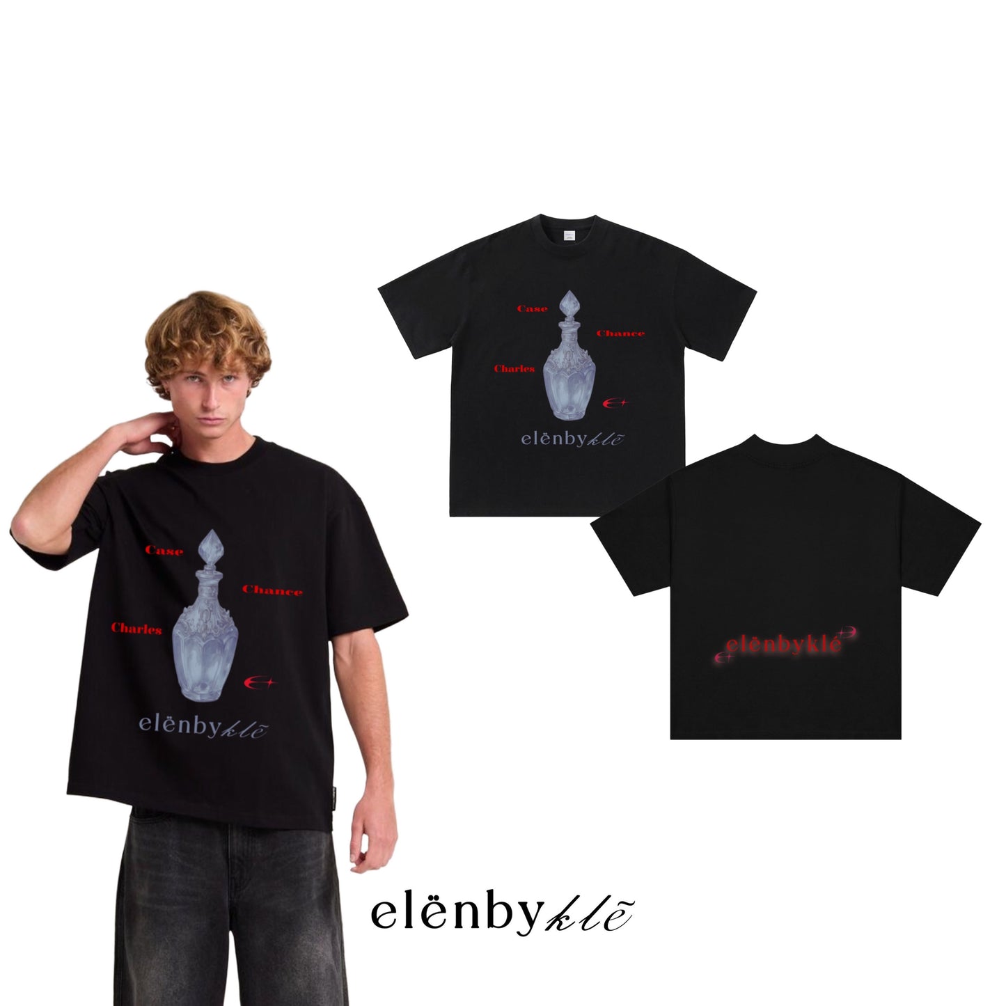 Kaos boxy elenbykle black 16s
